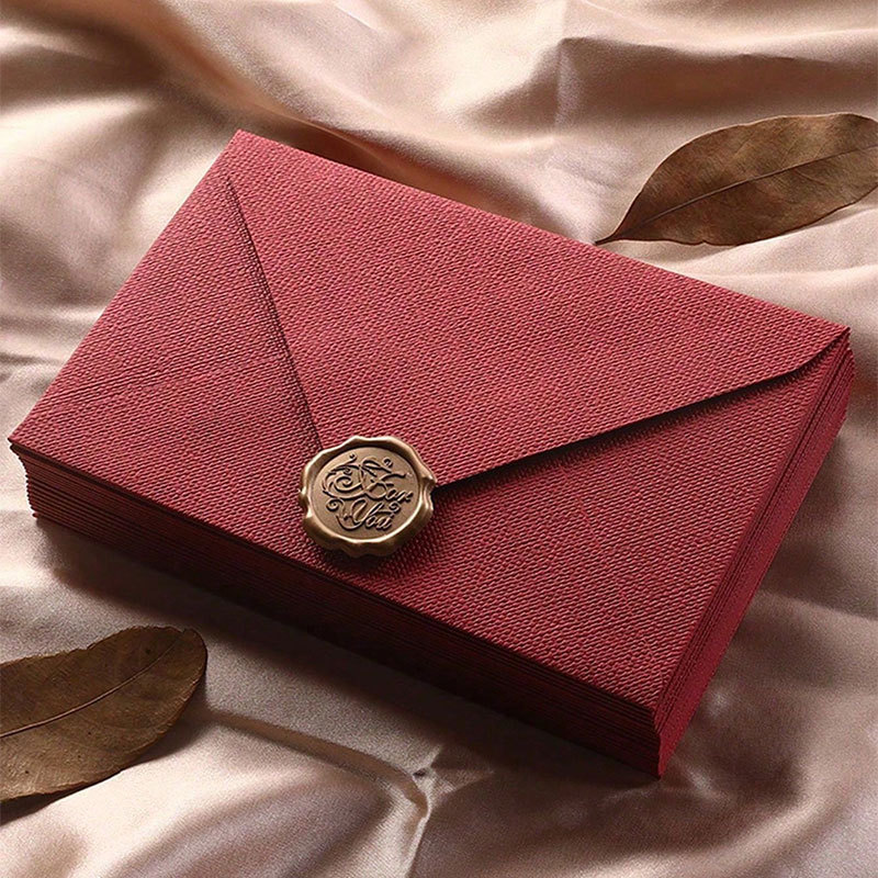 10 set 16x11cm Greeting Cards  - огляд і ціна Wax Seal Letter Kit