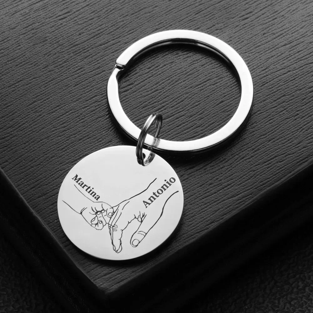 Personalized Keychain Customiz - огляд і ціна Initial Ring Custom