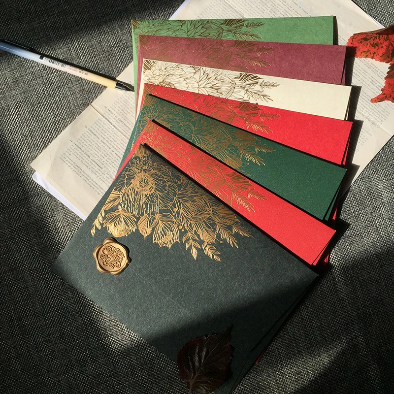 10pcs/packet High Grade Pearl  - огляд і ціна Wax Seal Letter Kit