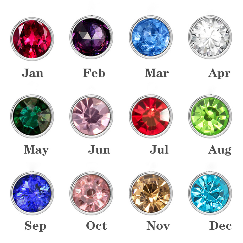 Custom Birthstone Eternal Ring - огляд і ціна Birth Flower Necklace