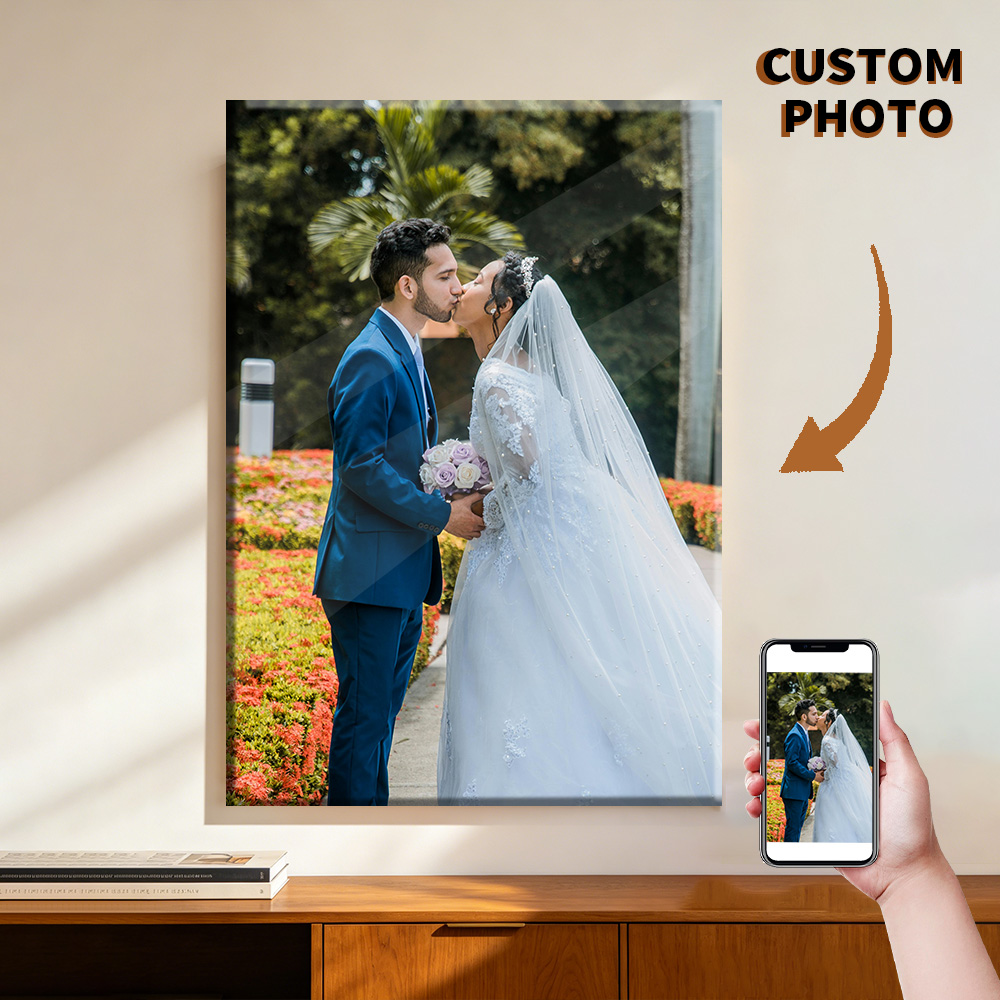 1 Pc Customized Photos on Canv - огляд і ціна Engraved Wood Frame
