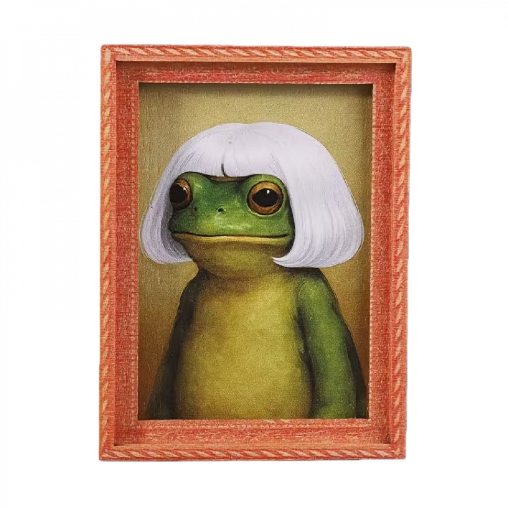 Funny and quirky printed refri - огляд і ціна Engraved Wood Frame