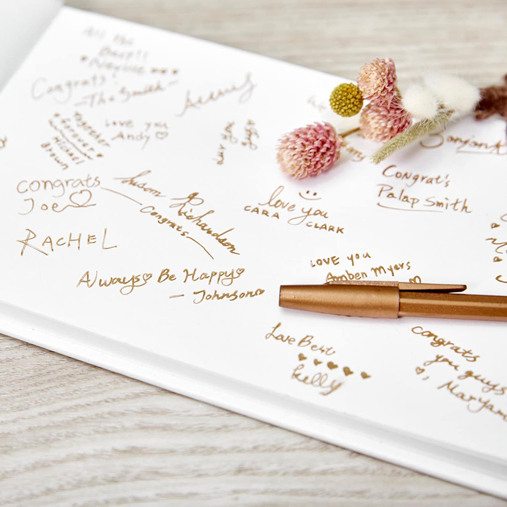 Custom Wedding White Guest Boo - огляд і ціна Custom Photo Book