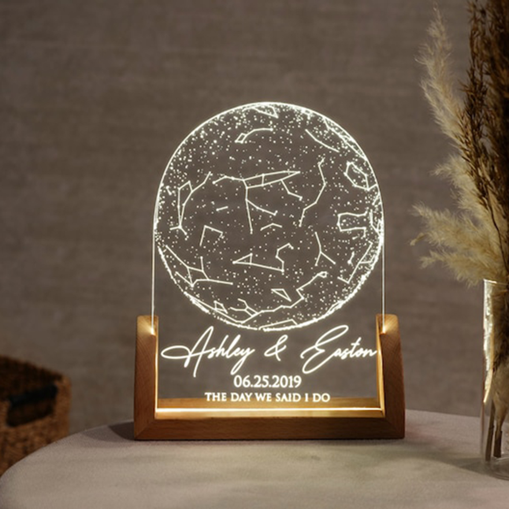 Custom Star Map by Date Person - огляд і ціна Custom Star Map