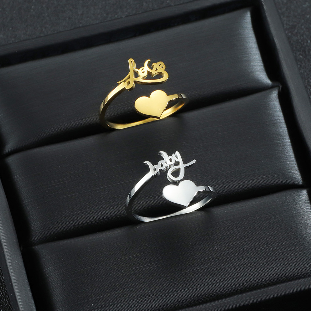 Atoztide Personalized Custom N - огляд і ціна Initial Ring Custom