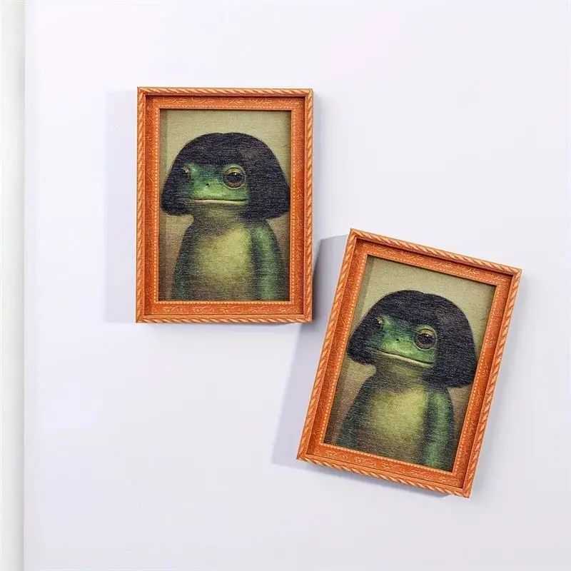 Mini Wooden Photo Frame Frog F - огляд і ціна Engraved Wood Frame
