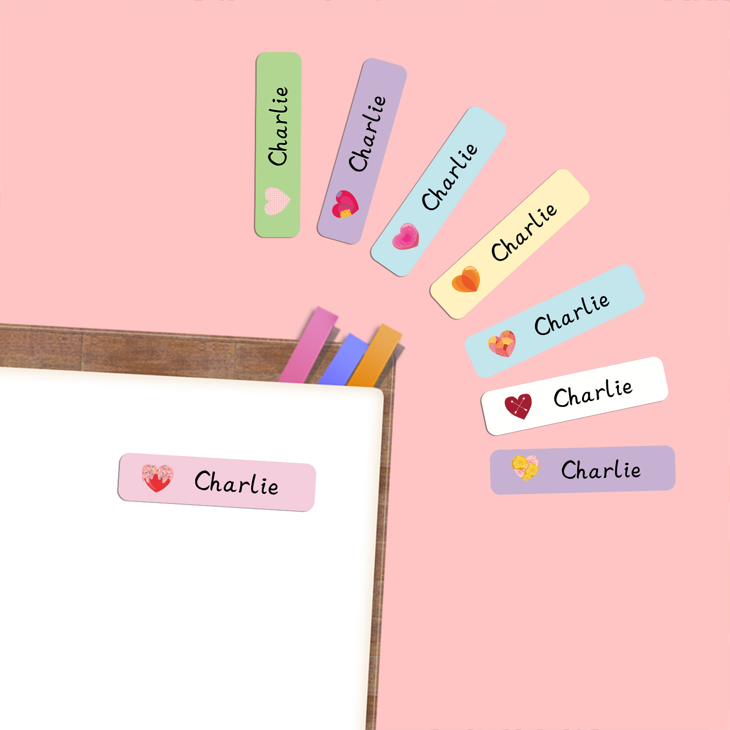 Personalized Heart Shape Name  - огляд і ціна Personalized Name Box