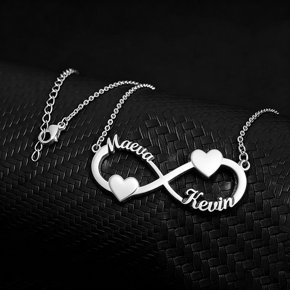 Custom Name Necklace Infinity  - огляд і ціна Name Necklace Custom