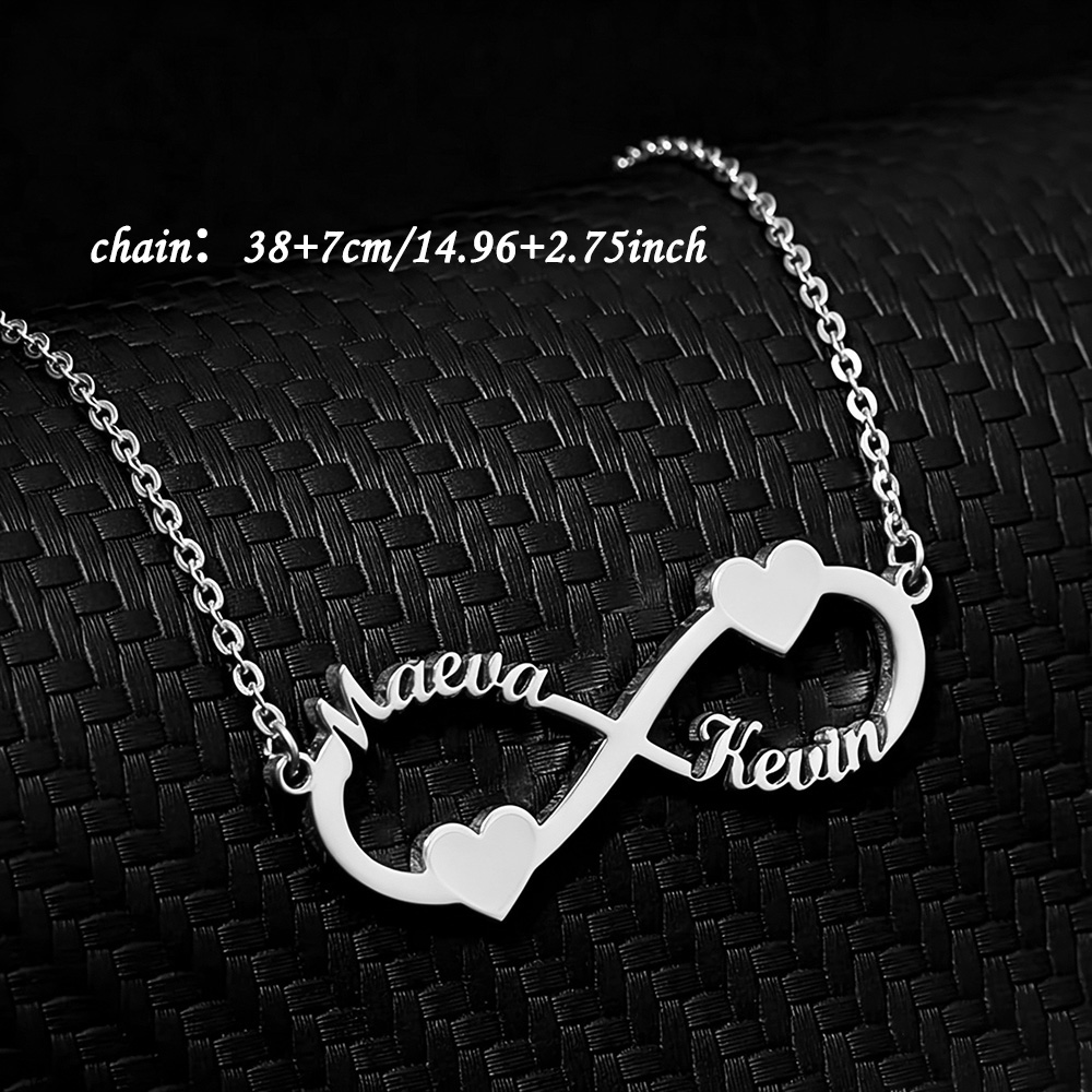 Custom Name Necklace Infinity  - огляд і ціна Name Necklace Custom