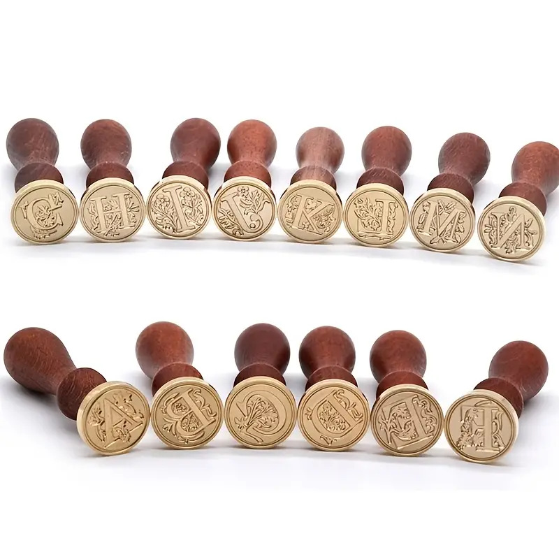 Retro Sealing Wax Stamp Kit -  - огляд і ціна Wax Seal Letter Kit