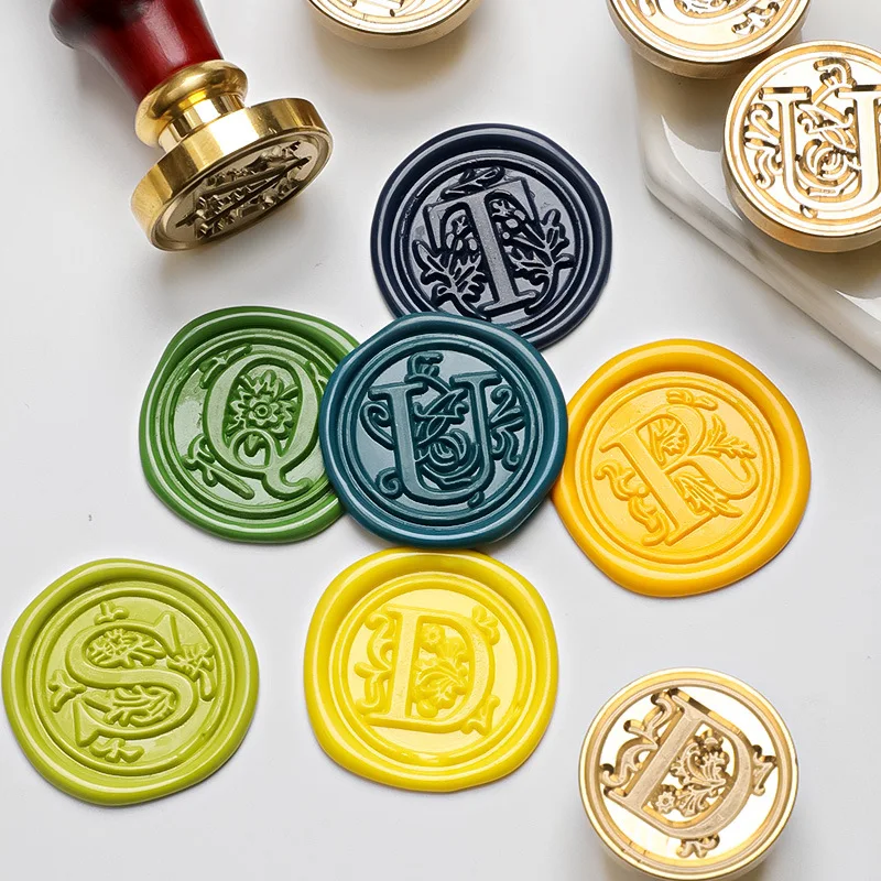 Retro Sealing Wax Stamp Kit -  - огляд і ціна Wax Seal Letter Kit