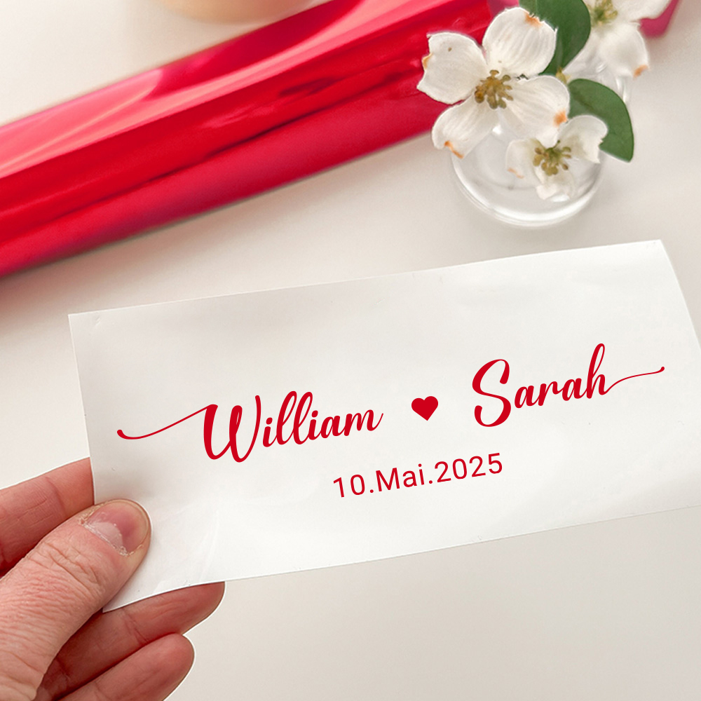 Custom Name Decals for Wedding - огляд і ціна Personalized Name Box