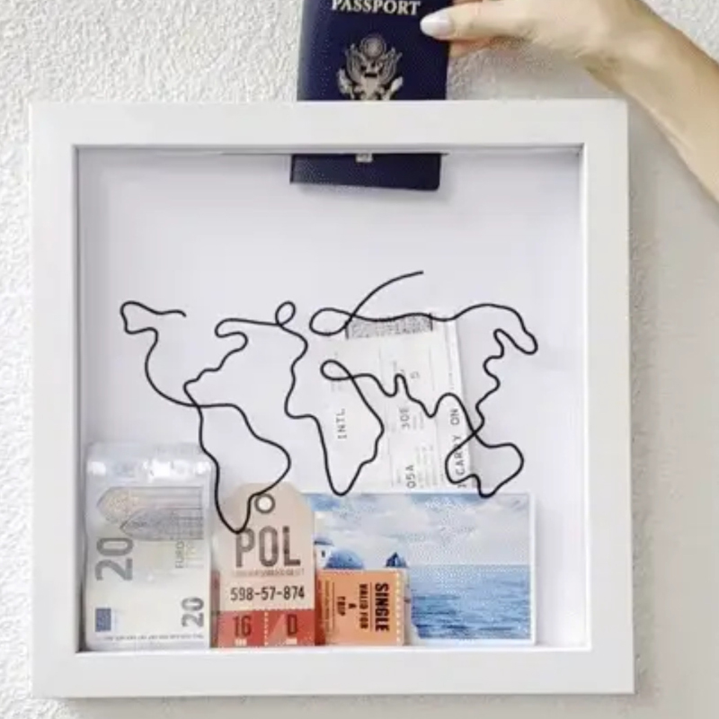 Wooden Storage Shelf Photo Fra - огляд і ціна Engraved Wood Frame