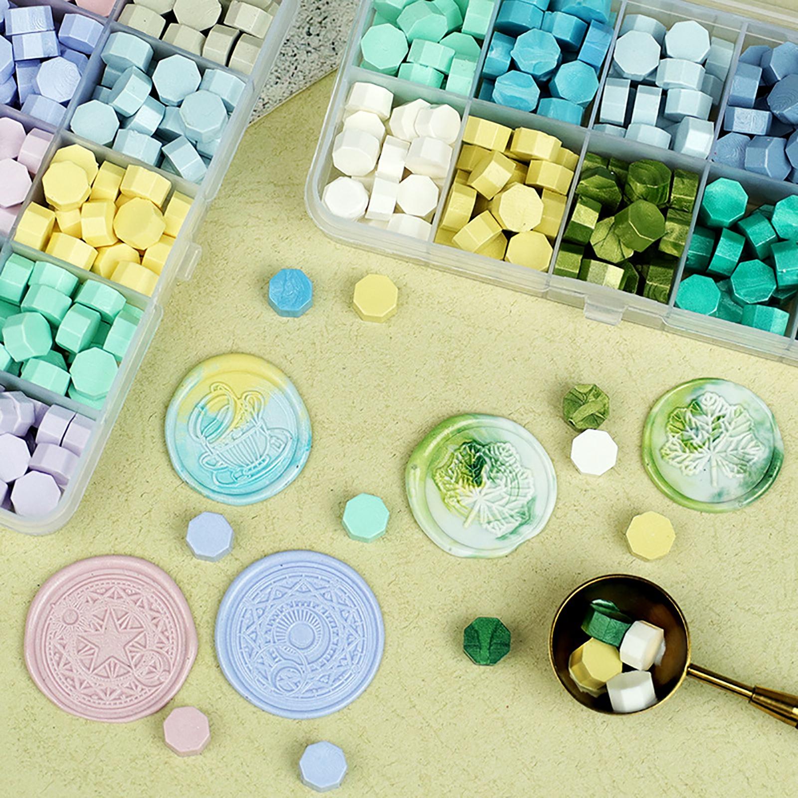 Letter Sealing Beads Macaron M - огляд і ціна Wax Seal Letter Kit
