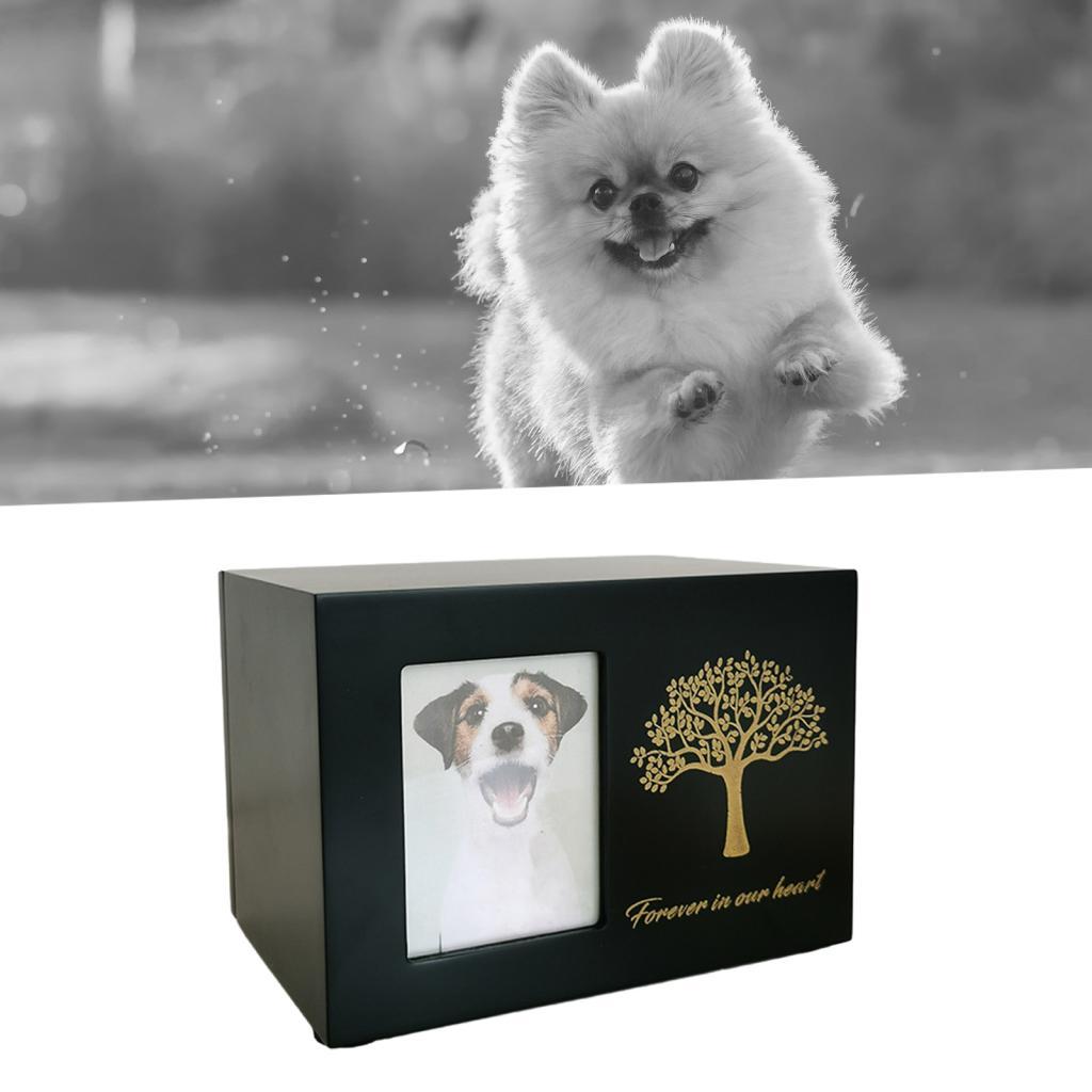 Cremation Urn for Dogs Funeral - огляд і ціна Engraved Wood Frame