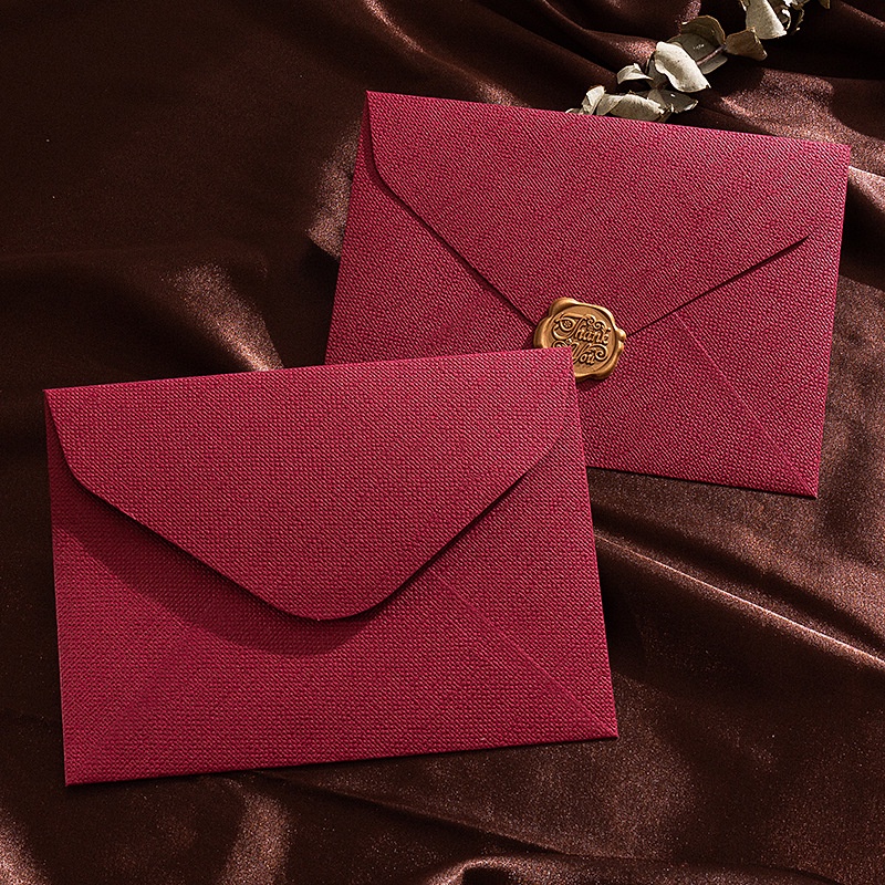 5 Pcs Retro Linen Pattern Enve - огляд і ціна Wax Seal Letter Kit