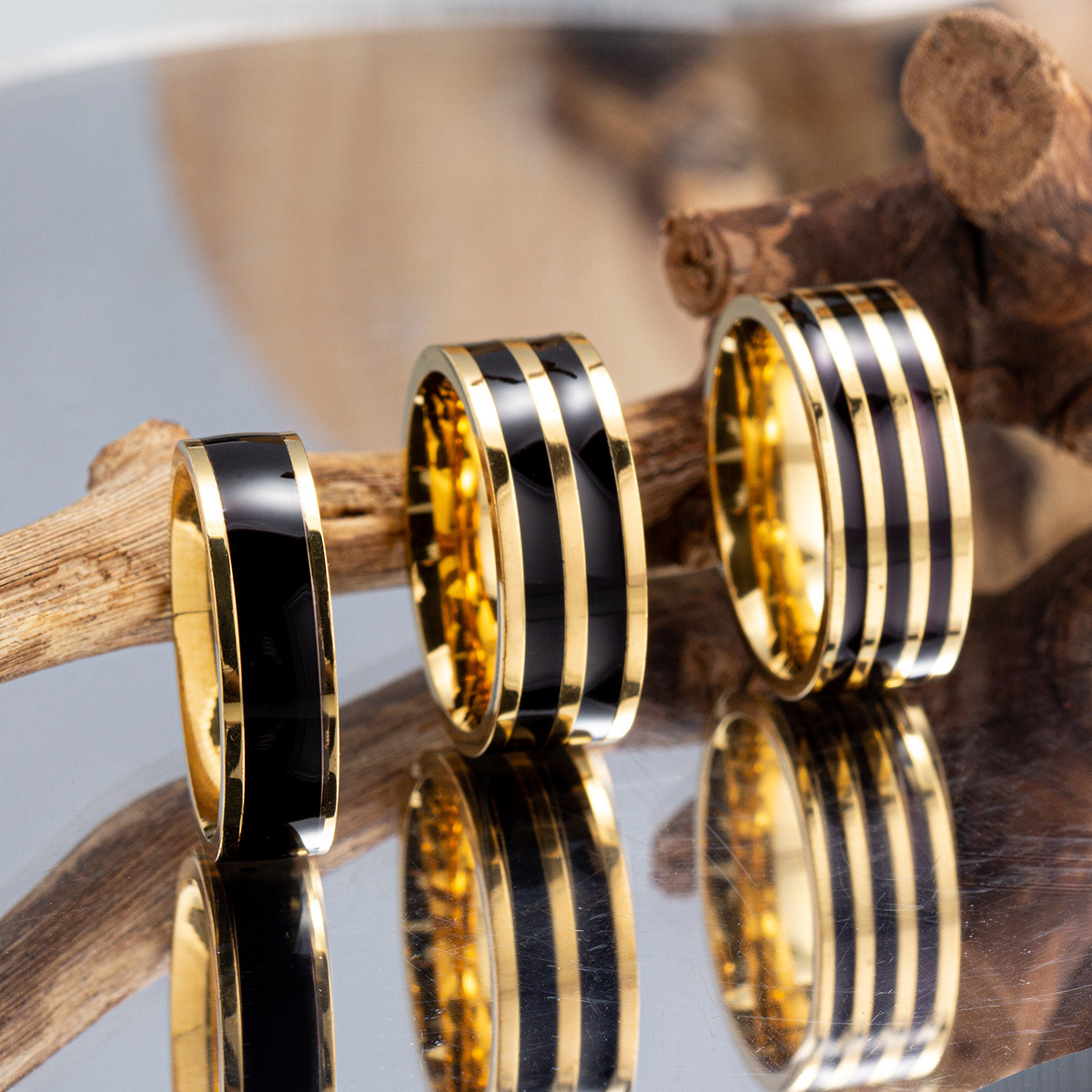 6mm/8mm Oil Dropping Ring Fash - огляд і ціна Initial Ring Custom