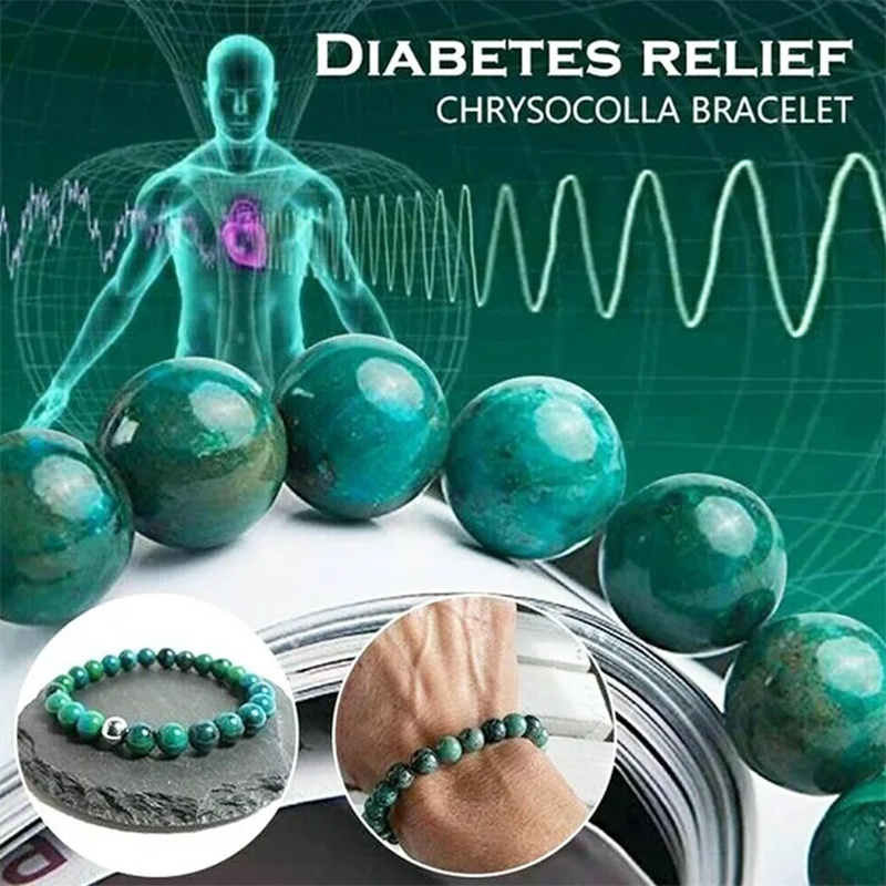 Chrysocolla Malachite Bracelet - огляд і ціна Coordinates Bracelet
