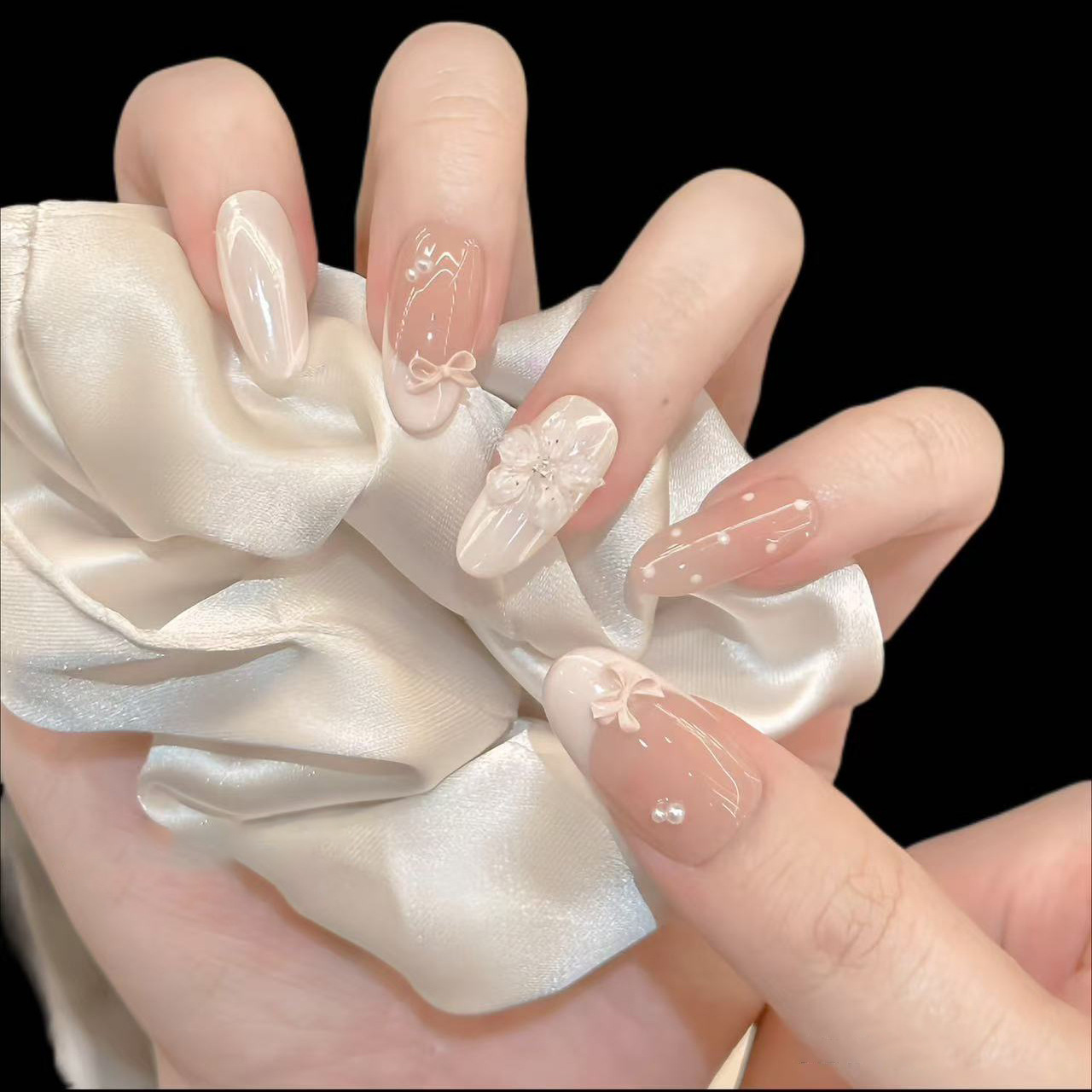 10Pcs Milky Nude Gentle Handma - огляд і ціна Pressed Flower Art